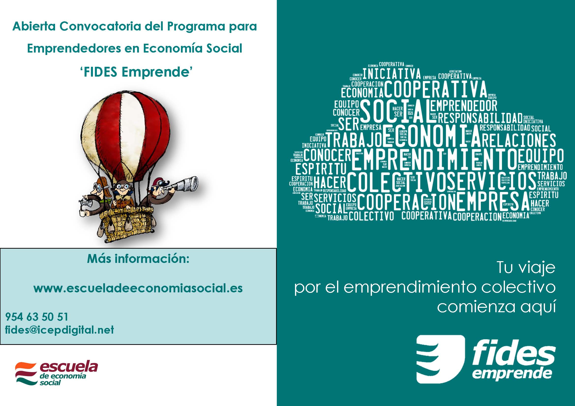 Se abre el Plazo del Programa para Emprendedores de la Economía Social -FIDES Emprende-  